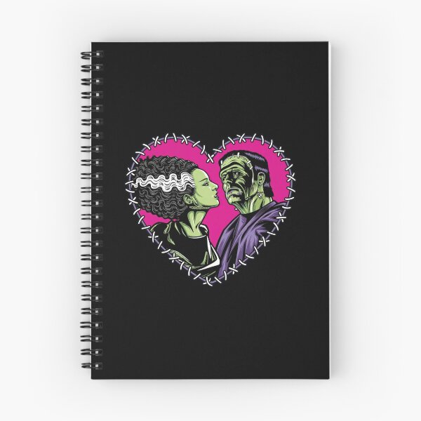 Item preview, Monsters - Frankenstein and Bride - Stitched Heart - Love At First Sight designed and sold by hargisnamocho.