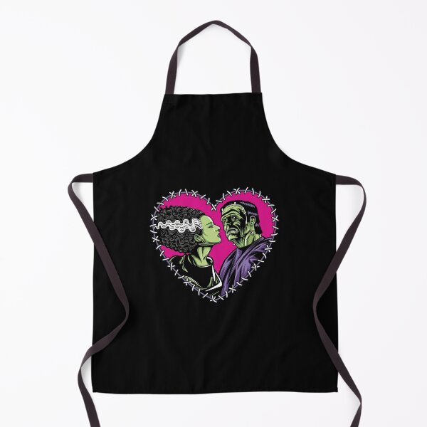 Item preview, Monsters - Frankenstein and Bride - Stitched Heart - Love At First Sight designed and sold by hargisnamocho.