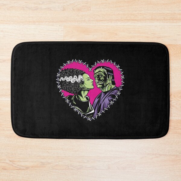 Item preview, Monsters - Frankenstein and Bride - Stitched Heart - Love At First Sight designed and sold by hargisnamocho.