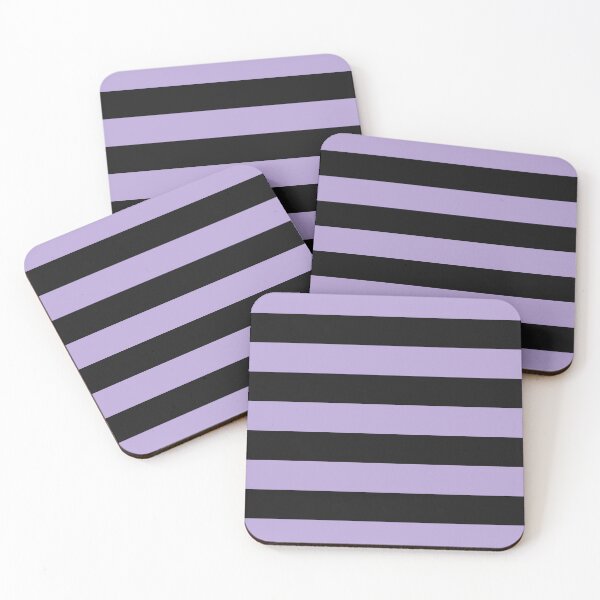 Artikelvorschau, Gestreiftes schwarz-lila Muster entworfen und verkauft von pattern-archive.