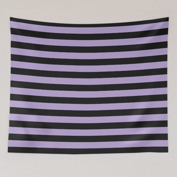 Item preview, Striped Black And Lilac Pattern designed and sold by pattern-archive.