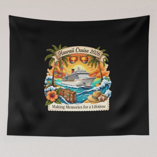Item preview, Hawaii Cruise 2026 Making Memories For Lifetime  designed and sold by Thread&Fable.