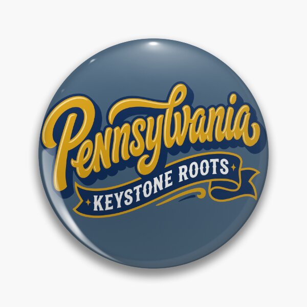 Item preview, Pennsylvania Keystone Roots Retro State Pride Vintage  designed and sold by Cozy-Old-Pub.
