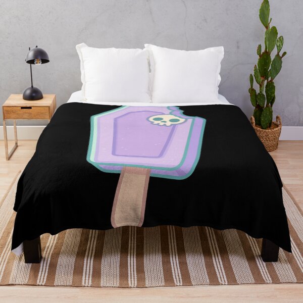 Item preview, Cute Coffin with Skull – Pastel Goth Spooky Aesthetic designed and sold by Mouraludia.