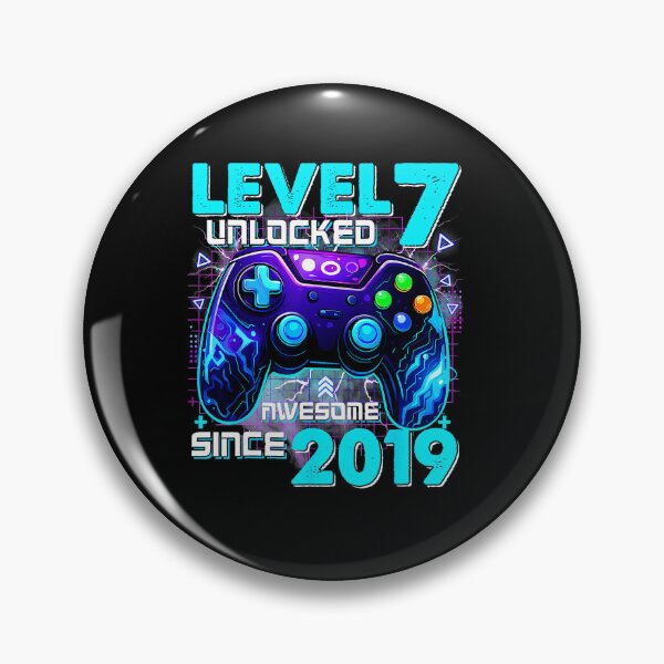 Item preview, Level 7 Unlocked Gamer Birthday Since 2019 designed and sold by FGTV2021.