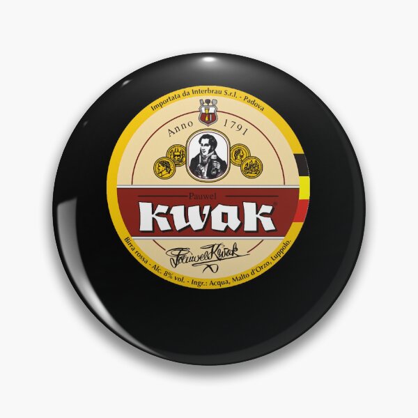 Item preview, Belgian Kwak Beer Logo Local Beer Brewery  designed and sold by Emma Carson.