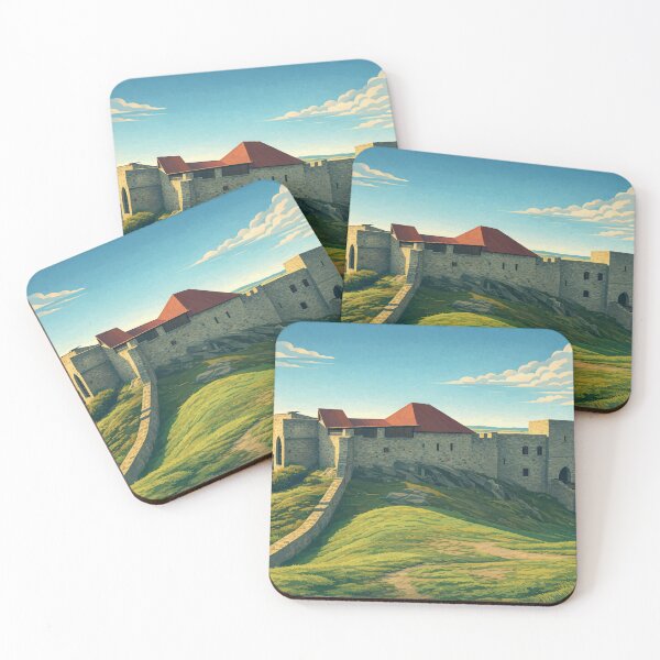 Item preview, Dobczyce Castle Overlooking the River designed and sold by darekkocurek.