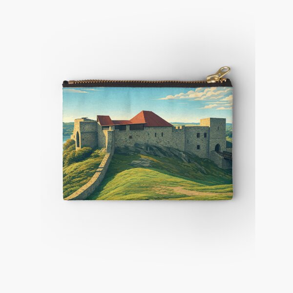 Item preview, Dobczyce Castle Overlooking the River designed and sold by darekkocurek.