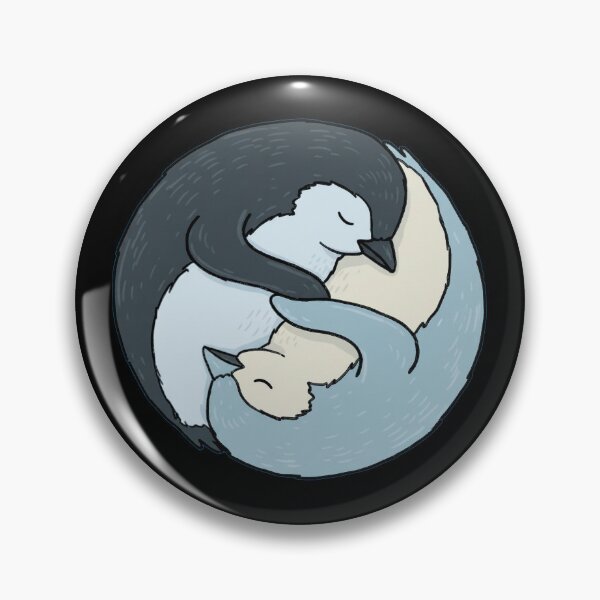 Item preview, Yin Yang Penguin. designed and sold by EunsooLee.