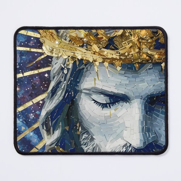 Item preview, Christus Rex Mosaic Art designed and sold by feckoeansn.
