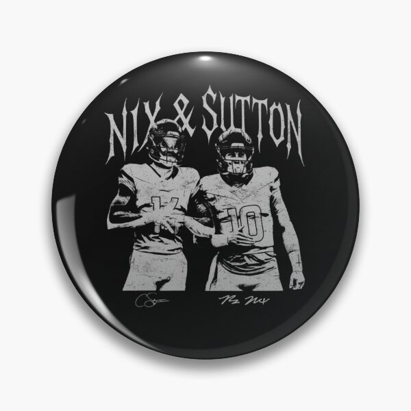 Item preview, Bo Nix Courtland Sutton Football Denver Football  designed and sold by Chandan99.