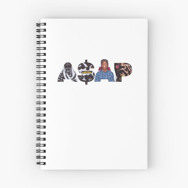 Item preview, ASAP Rocky Album Typography Collage Cutout Design designed and sold by Novaque.
