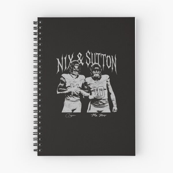 Item preview, Bo Nix Courtland Sutton Football Denver Football  designed and sold by Chandan99.