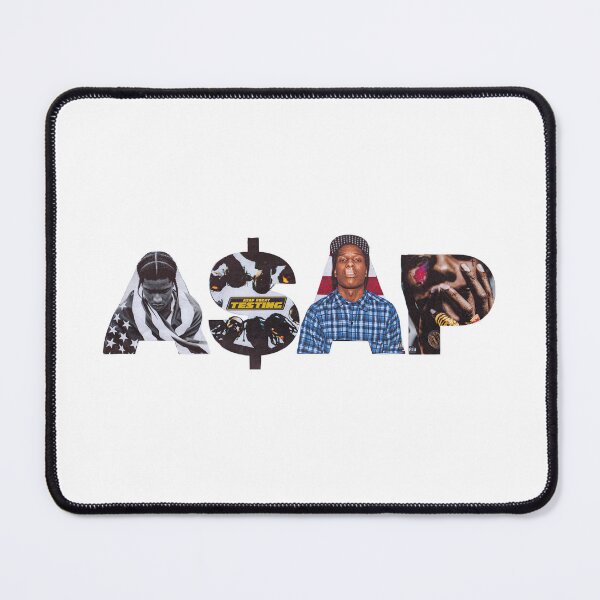 Item preview, ASAP Rocky Album Typography Collage Cutout Design designed and sold by Novaque.
