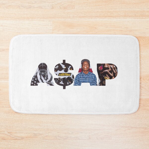 Item preview, ASAP Rocky Album Typography Collage Cutout Design designed and sold by Novaque.
