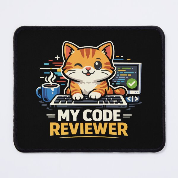 Item preview, Code Reviewer Cat Computer Science Coding designed and sold by SplashTastic.