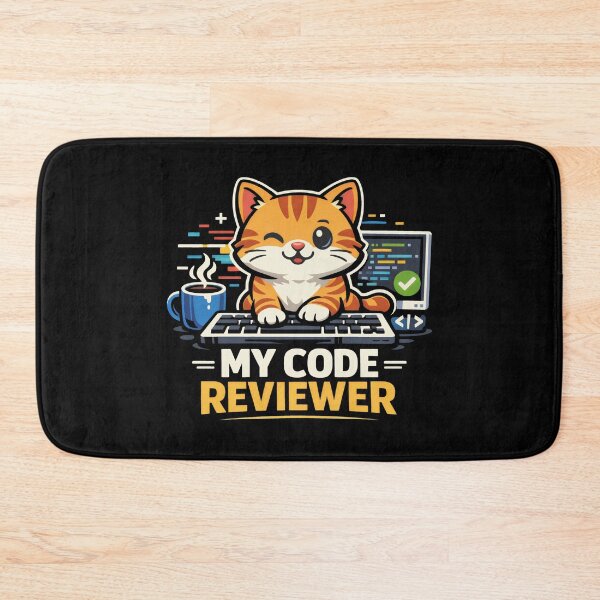 Item preview, Code Reviewer Cat Computer Science Coding designed and sold by SplashTastic.