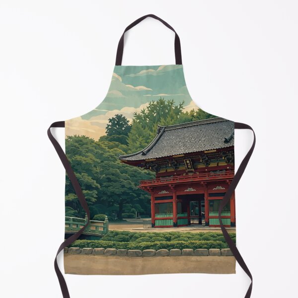 Item preview, Japanese Temple in a Peaceful Garden designed and sold by darekkocurek.