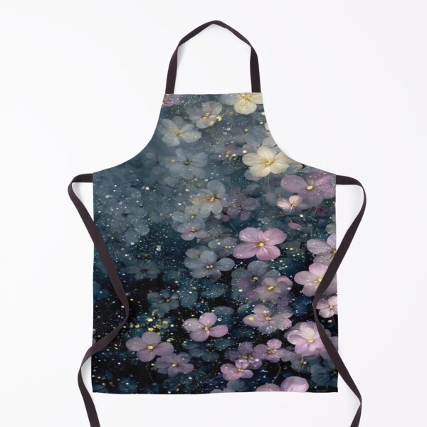Item preview, Ethereal Night Blooming Flowers Artwork designed and sold by NivyasArtistry.