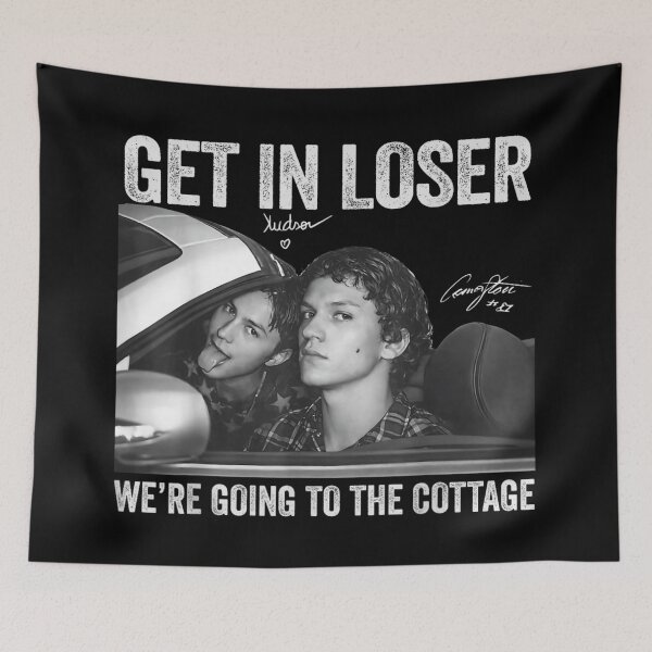 Item preview, Get In Loser We Are Going To The Cottage Meme designed and sold by Daisy Grimes.