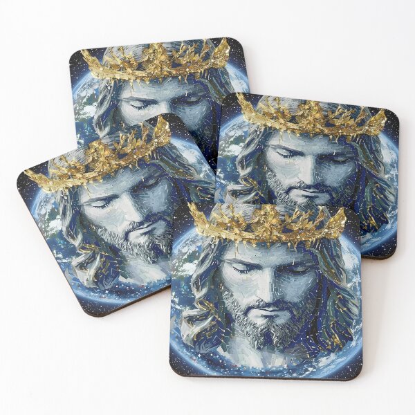 Item preview, Christus Rex Mosaic in Space designed and sold by feckoeansn.
