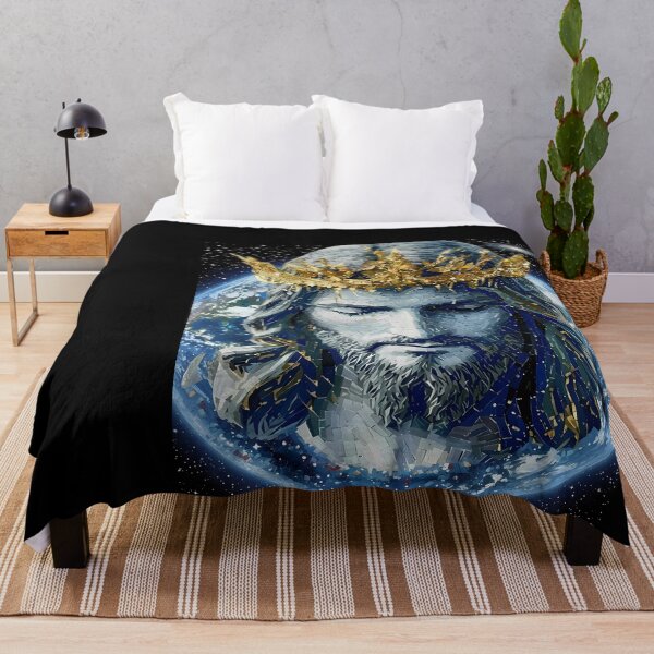 Item preview, Christus Rex Mosaic in Space designed and sold by feckoeansn.