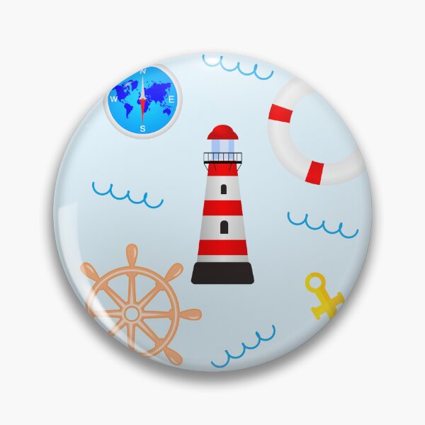 Item preview, Seamless pattern on a marine theme designed and sold by SVITANOK.