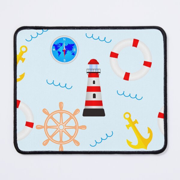Item preview, Seamless pattern on a marine theme designed and sold by SVITANOK.