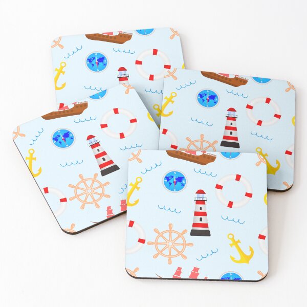 Item preview, Seamless pattern on a marine theme designed and sold by SVITANOK.