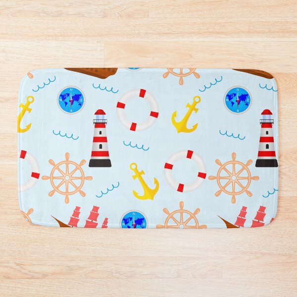 Item preview, Seamless pattern on a marine theme designed and sold by SVITANOK.