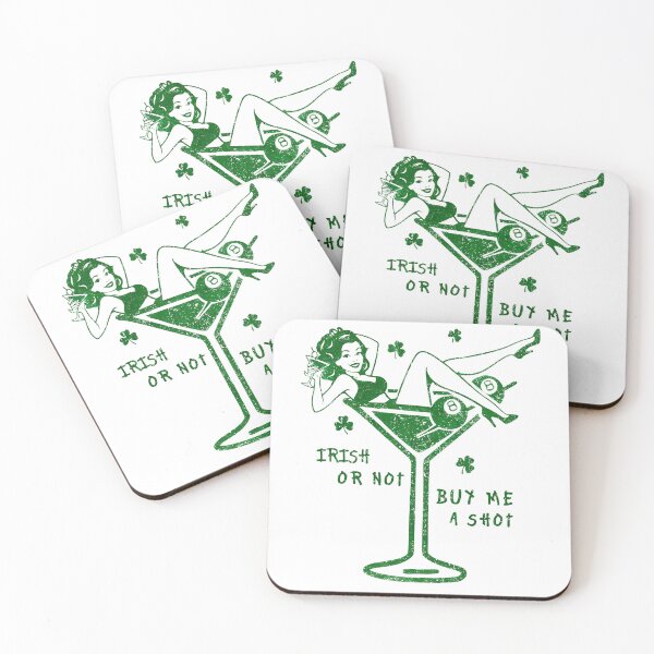 Item preview, Irish Or Not Buy Me Shot Martini Funny Irish St Patricks designed and sold by schoolofbullies.
