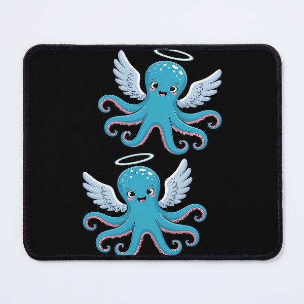 Item preview, 2 octopus angel team two wings halo flying designed and sold by PerifaBrasil.
