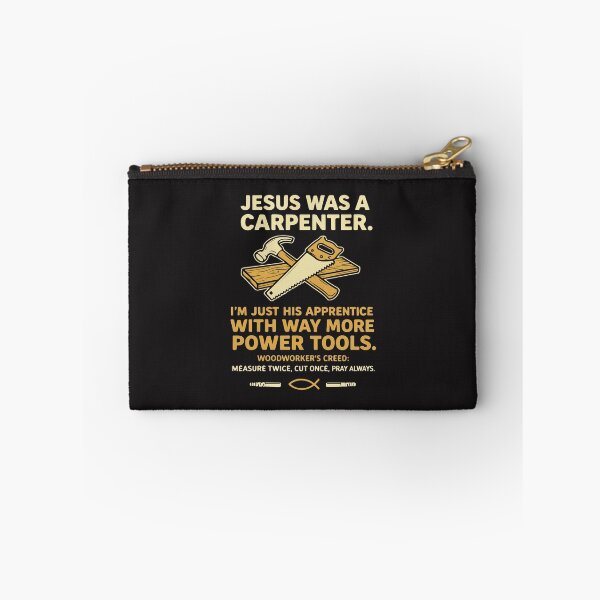 Item preview, Jesus Was A Carpenter Way More Power Tools Christian Humor Design designed and sold by kiralynstration.