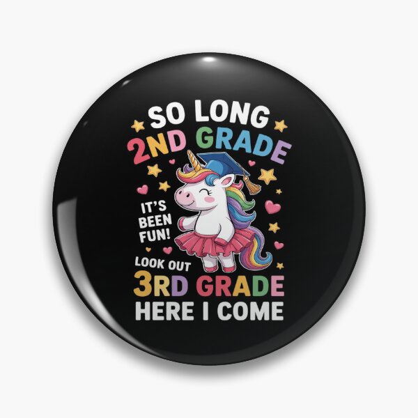 Item preview, 2nd Grade Graduation Girl 3rd Grade Here I Come Unicorn Grad designed and sold by PerifaBrasil.