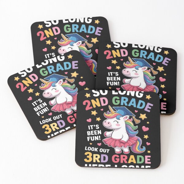 Item preview, 2nd Grade Graduation Girl 3rd Grade Here I Come Unicorn Grad designed and sold by PerifaBrasil.