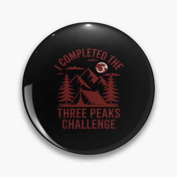 Item preview, 3 PEAKS CHALLENGE HIKING CLUB designed and sold by PerifaBrasil.
