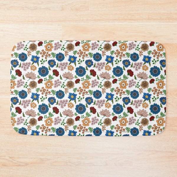 Item preview, Colorful Vintage Botanical Floral Seamless Pattern designed and sold by Onulodesign.