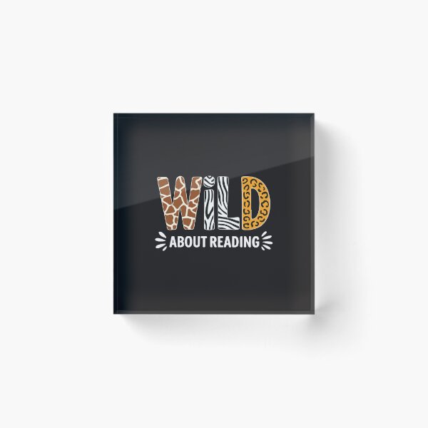 Item preview, Wild About Reading Cute Animal Book Lover Teacher Design designed and sold by kiralynstration.