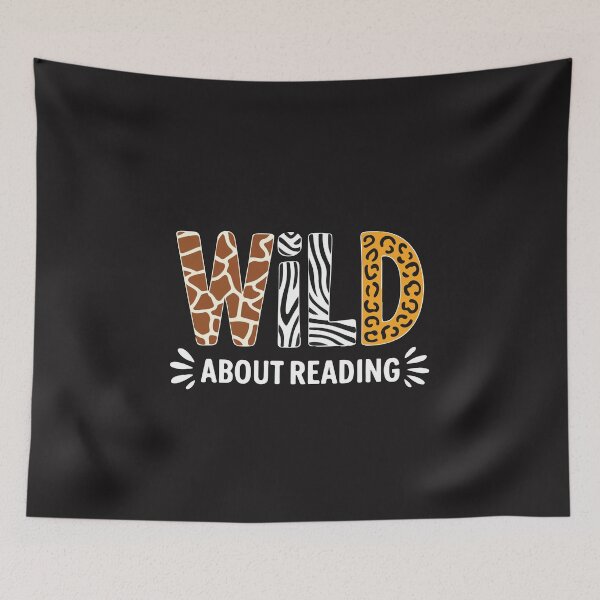 Item preview, Wild About Reading Cute Animal Book Lover Teacher Design designed and sold by kiralynstration.