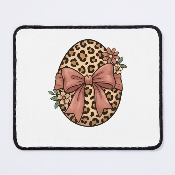Item preview, Easter Egg Western Style - Leopard Print Boho Floral Design designed and sold by DownloSpace.