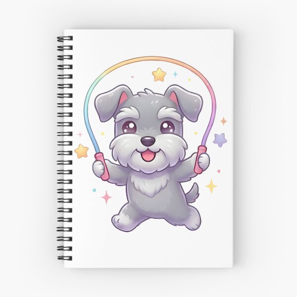 Item preview, Kawaii Cute Rope Jumping Dog designed and sold by VictorySticker.