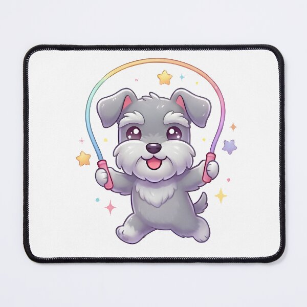 Item preview, Kawaii Cute Rope Jumping Dog designed and sold by VictorySticker.