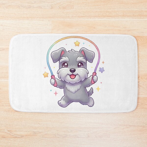 Item preview, Kawaii Cute Rope Jumping Dog designed and sold by VictorySticker.