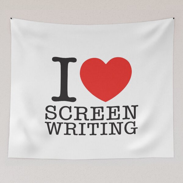 Item preview, I Love Screen Writing designed and sold by shitpostee.