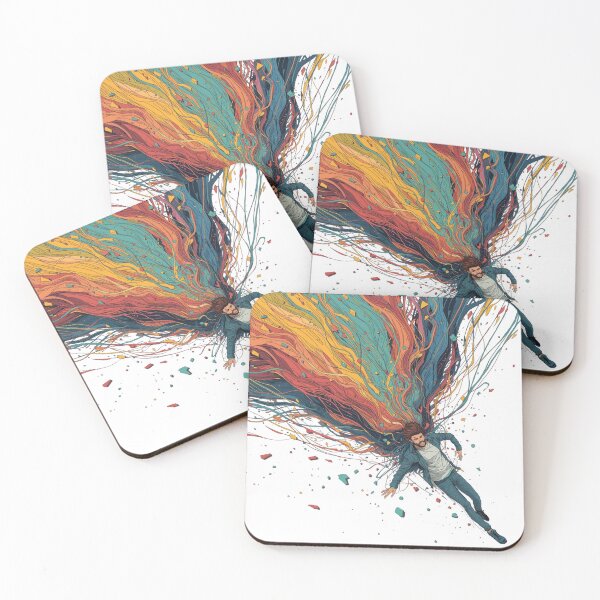 Item preview, Escaping the Noise – Solitary Reflection Art designed and sold by catcurio.