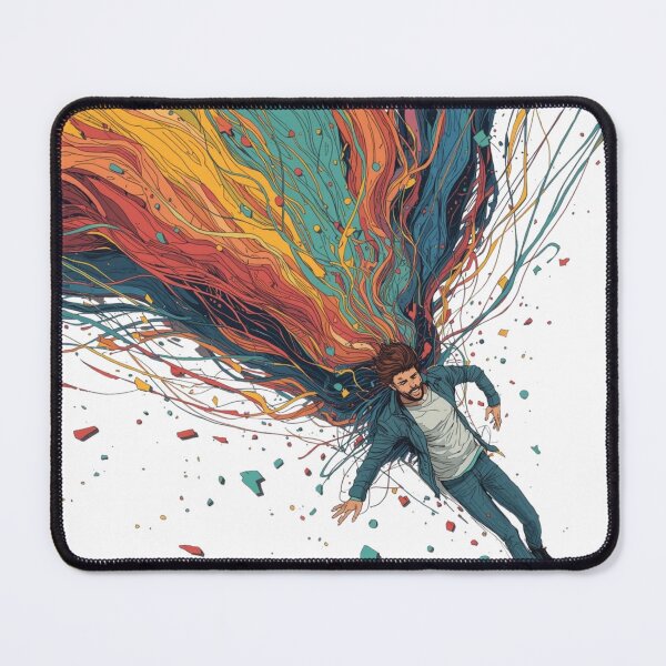 Item preview, Escaping the Noise – Solitary Reflection Art designed and sold by catcurio.
