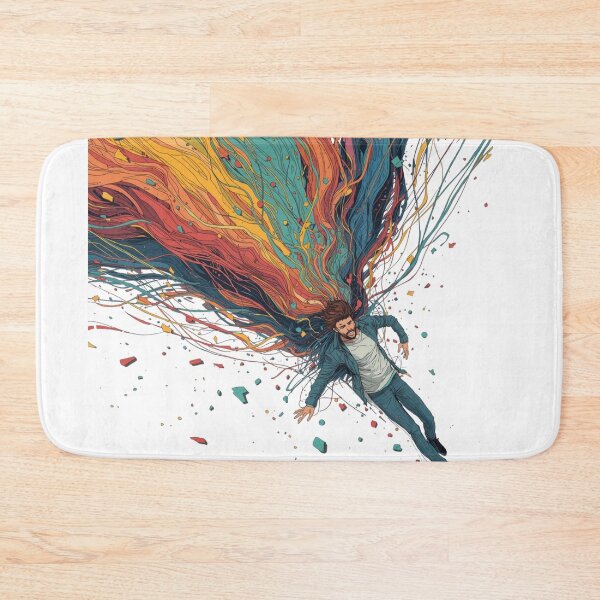 Item preview, Escaping the Noise – Solitary Reflection Art designed and sold by catcurio.