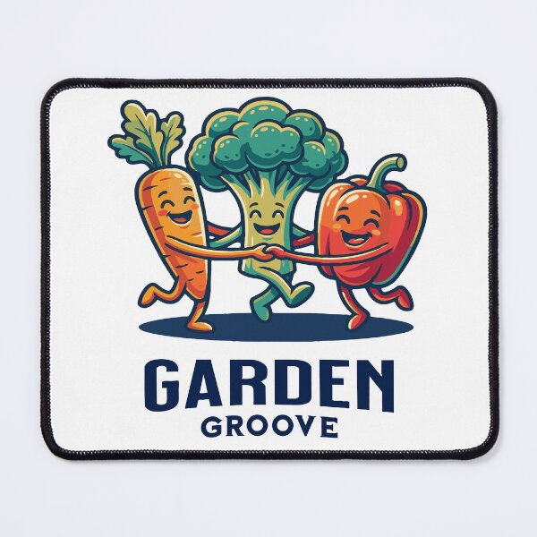 Item preview, Garden Groove Funny Dancing Vegetables designed and sold by AntiqueImages.