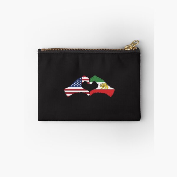 Item preview, Persian American Heart USA Iran Heritage Flag Pride Design designed and sold by kiralynstration.