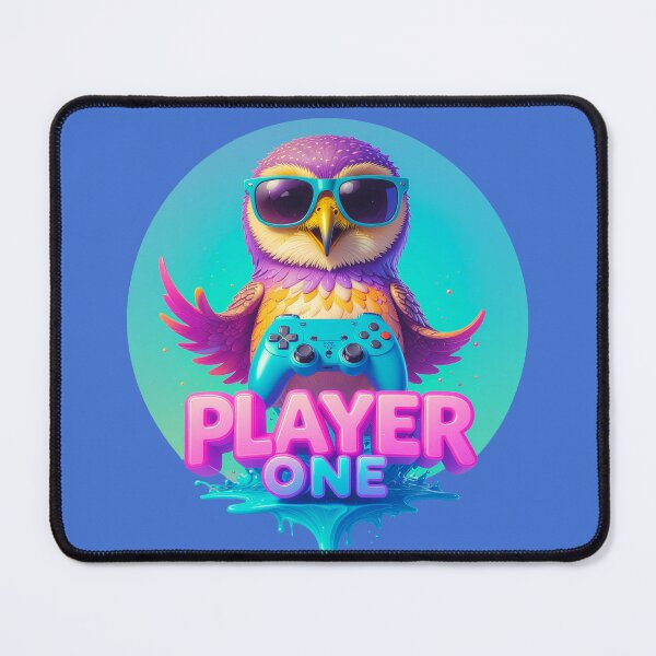 Item preview, Wise Choice Cute Owl Gamer Joystick Figure designed and sold by icemanphotos.